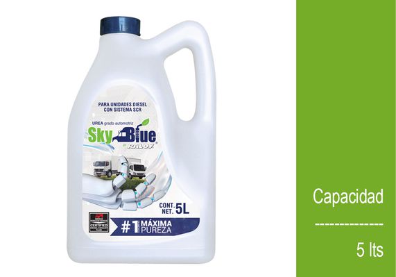 Skyblue Urea automotriz garrafa 5 lts